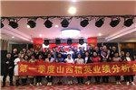 鑫迪木門2019年第一季度山西精英業(yè)績分析會圓滿召開