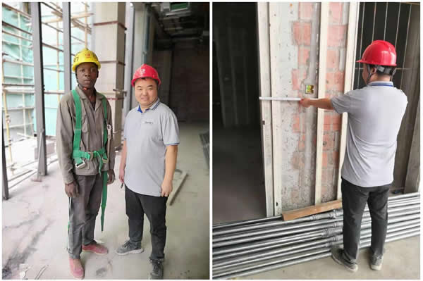 金豐木門(mén)參與一帶一路建設(shè)，助力中剛兩國(guó)友誼