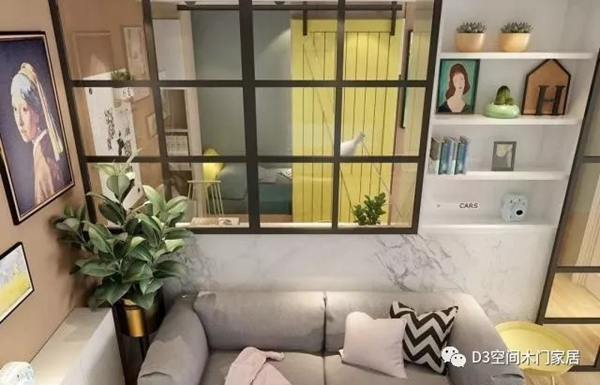D3空間木門家居：小客廳更需要大智慧，5招打造實(shí)用客廳！