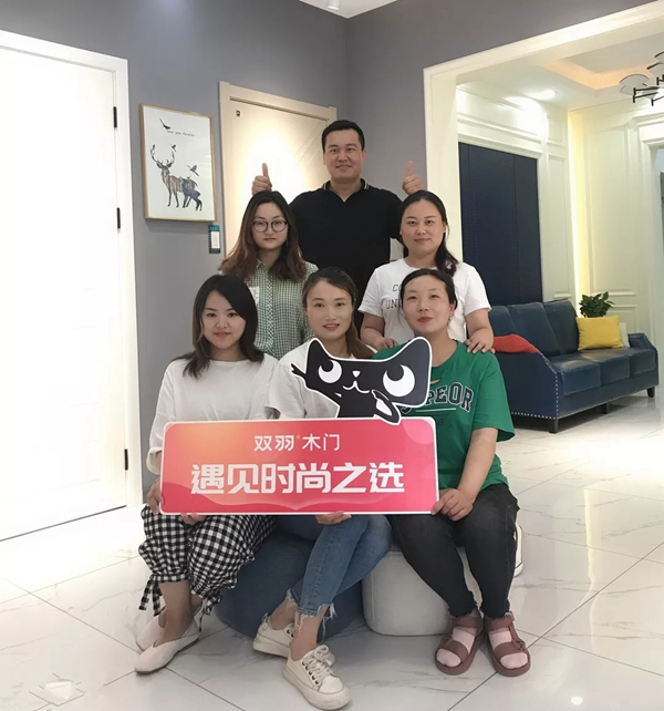 雙羽木門姜堰店：了解市場動(dòng)向 做好客戶服務(wù) 打造核心競爭力