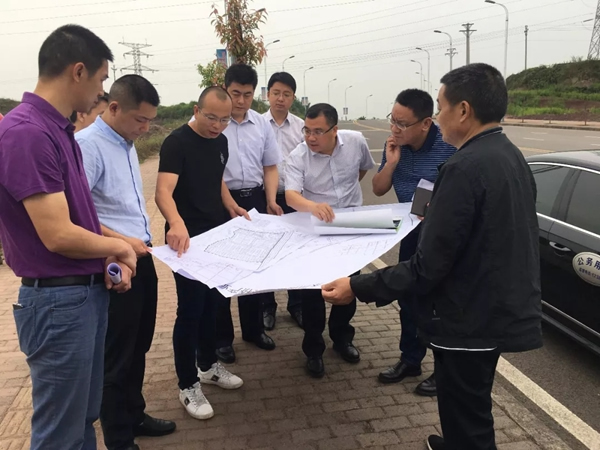 重慶市永川區(qū)文區(qū)長蒞臨視察喬治伯爵港橋生產基地
