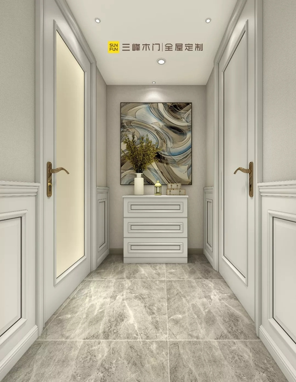 三峰木門靈動(dòng)系列新品：家的底色是情感