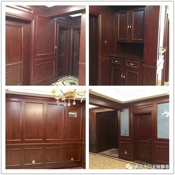 春天木門實景案例：春天就是這么美！