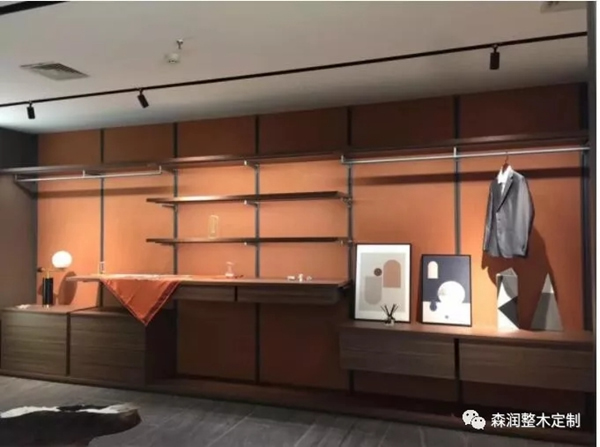 森潤整木定制：現代輕奢掛墻式衣帽間設計應用全面解析！