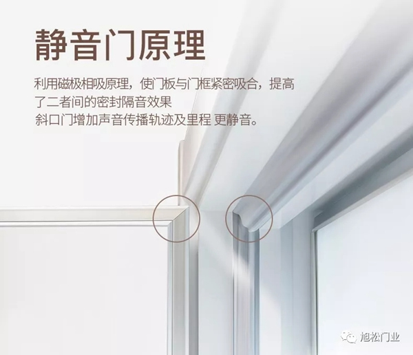 旭松磁吸靜音門，幫你把家調(diào)成“靜音”模式