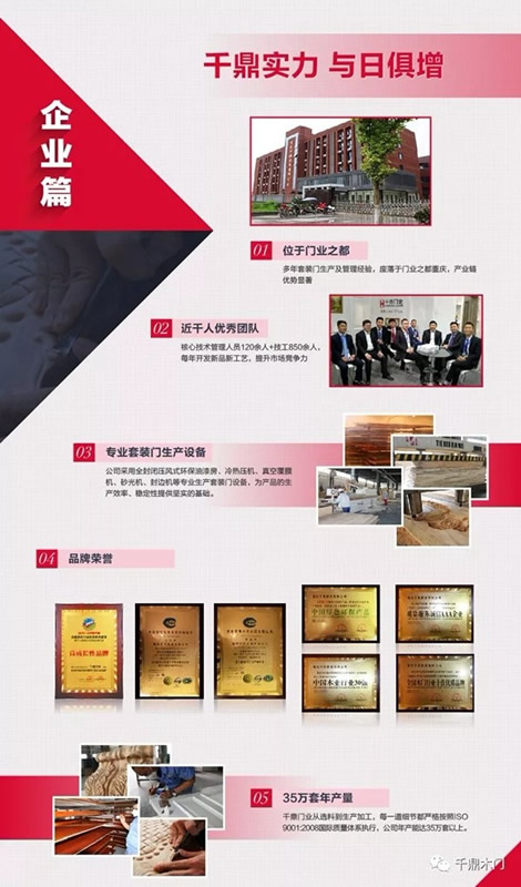 千鼎門業(yè)全體銷售人員共聚一堂，提前給大家拜年！