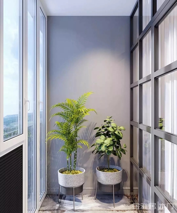 金雅居木門為您展現(xiàn)精致素雅的灰色調美家