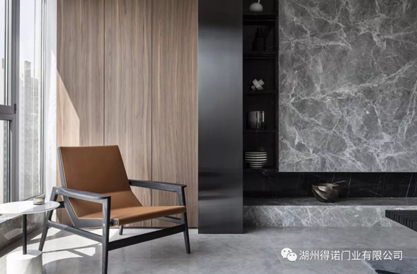 得諾木門：溫潤(rùn)優(yōu)雅的咖啡色家居 冬季里的一抹暖色調(diào)