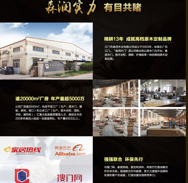 一通電話為您解答森潤(rùn)木門加盟費(fèi)