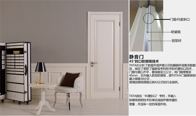 TATA木門官網(wǎng)一站式網(wǎng)購 一扇門開啟安靜生活之旅