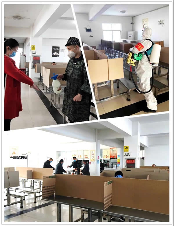 千川木門湖北生產(chǎn)基地“防疫復(fù)工兩手抓