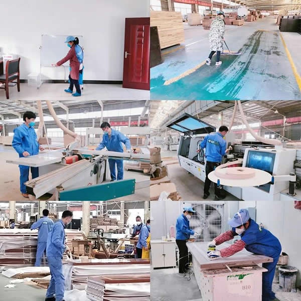千川木門湖北生產(chǎn)基地“防疫復(fù)工兩手抓