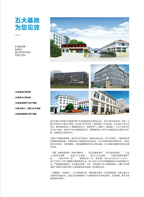 九重防盜門2020最新版微信電子樣冊(cè)