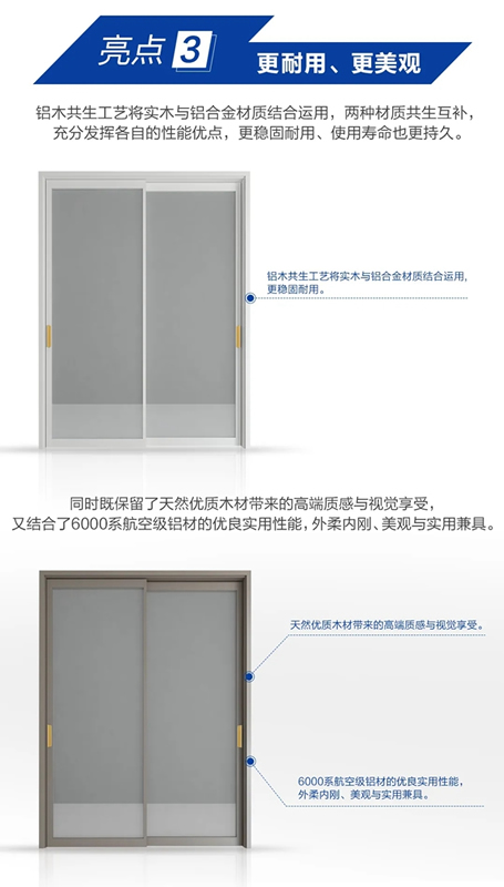 夢天木門：鋁木移門系統(tǒng) 滿足您對家的更多想象