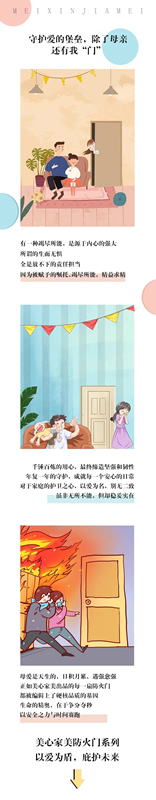 美心家美避難間防火門：以愛為盾，庇護(hù)未來！