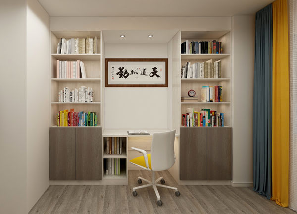 書柜這樣設(shè)計(jì)，美觀又實(shí)用！