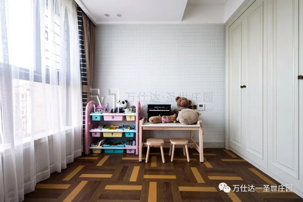 萬仕達(dá)·圣世莊園：明亮色彩塑造更有層次感的簡歐空間