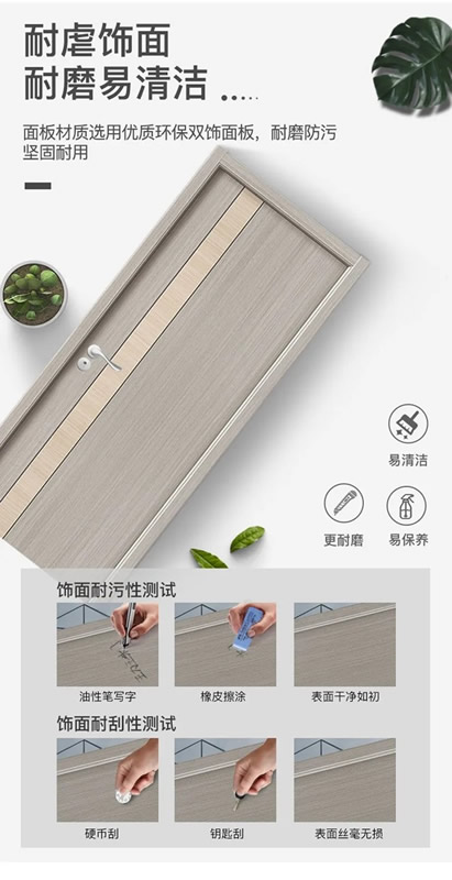 王力玉米木門(mén)：雙臺(tái)階四面密封靜音門(mén)
