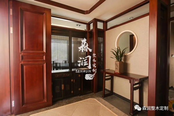 森潤(rùn)整木定制：新中式整木定制實(shí)景案例鑒賞