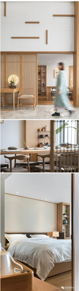 世紀(jì)皇室木門：原木+留白的簡素之美，直撩心底的水墨韻味