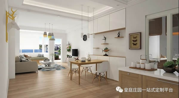 皇庭莊園：北歐風(fēng)家居設(shè)計，一抹木色點亮生活！