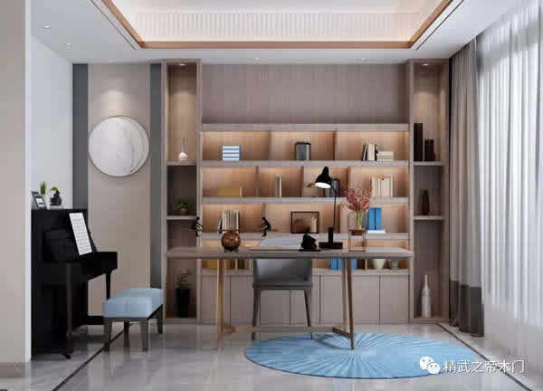 精武之帝整木定制：最好的學(xué)區(qū)房，是家里的書房