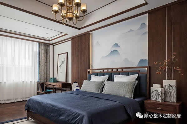 順心整木家居：390m2新中式別墅，超美的東方設(shè)計！
