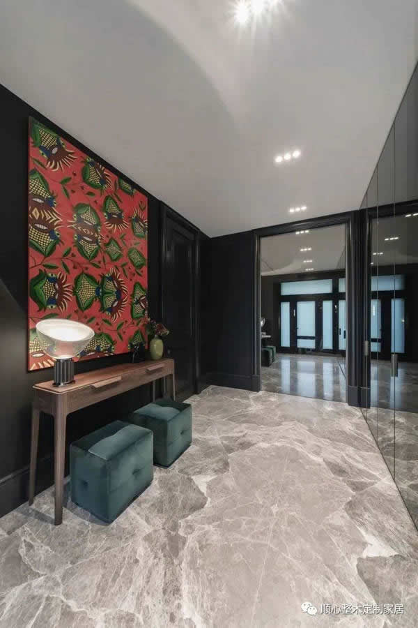 順心整木家居：490m2復(fù)式豪宅，獨(dú)特的奢華美感！