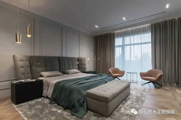 順心整木家居：490m2復(fù)式豪宅，獨(dú)特的奢華美感！