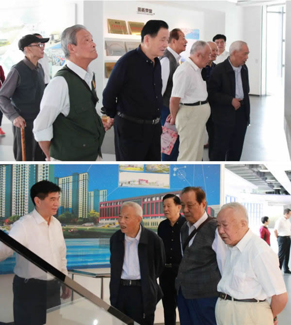 合肥市老干局市廳處第五黨支部走進(jìn)富煌集團(tuán)開展“黨員活動日”活動