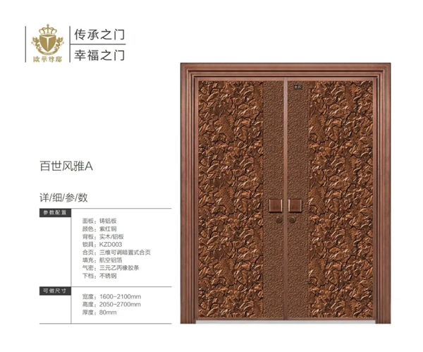 歐華尊邸鑄鋁門2021新品上市