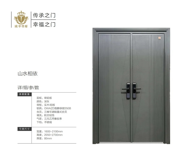歐華尊邸鑄鋁門2021新品上市