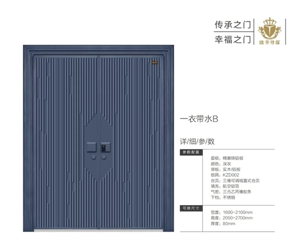 歐華尊邸鑄鋁門2021新品上市
