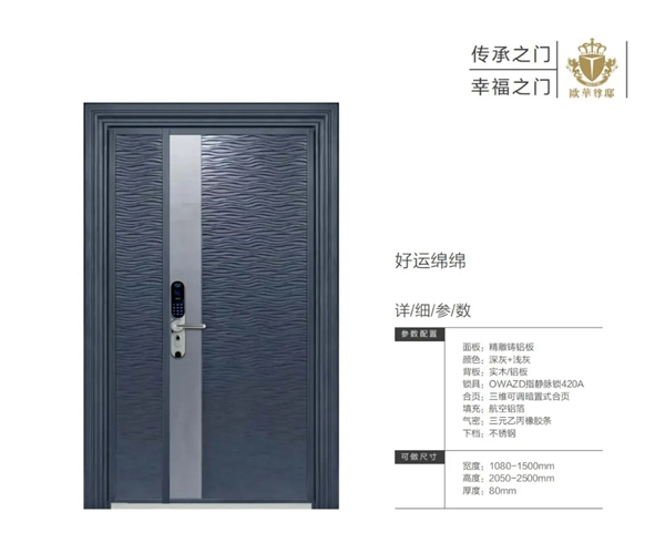 歐華尊邸鑄鋁門2021新品上市