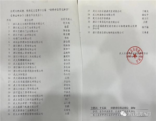 旺邦木門丨315與大家共同呵護(hù)安全優(yōu)質(zhì)生活