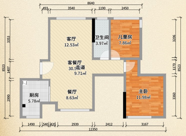 溫馨浪漫的美式田園風格，讓心情也隨之蕩漾！