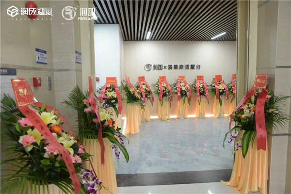 潤成創(chuàng)展丨洛果商貿(mào)服務“犇”起來