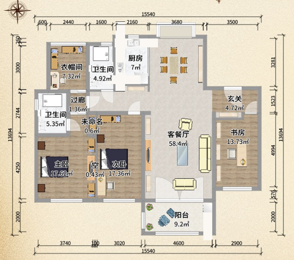 輕奢感十足的驪住全屋定制空間｜讓你無(wú)法抗拒