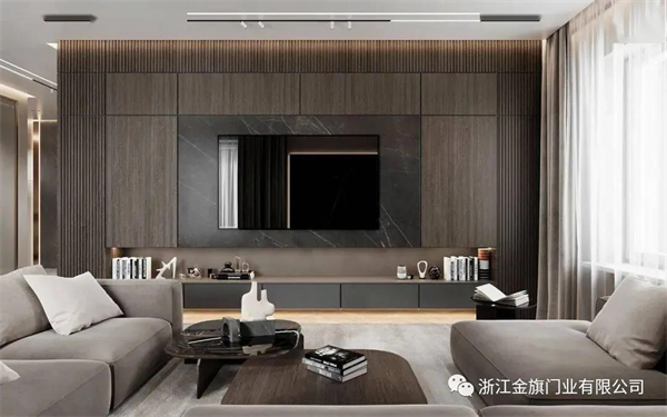 金旗門業(yè) | 2021流行的客廳背景墻設(shè)計(jì)