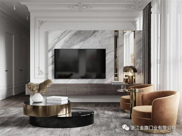 金旗門業(yè) | 2021流行的客廳背景墻設(shè)計(jì)
