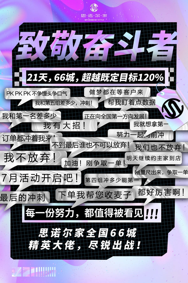思諾爾家六月銷量倍速增長，業(yè)績再創(chuàng)巔峰