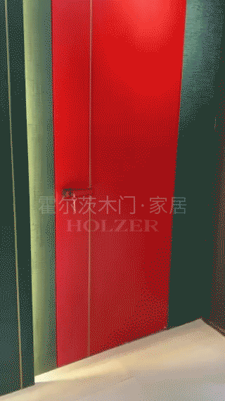 霍爾茨木門：當(dāng)下最熱紅配綠，竟然這么高級(jí)！