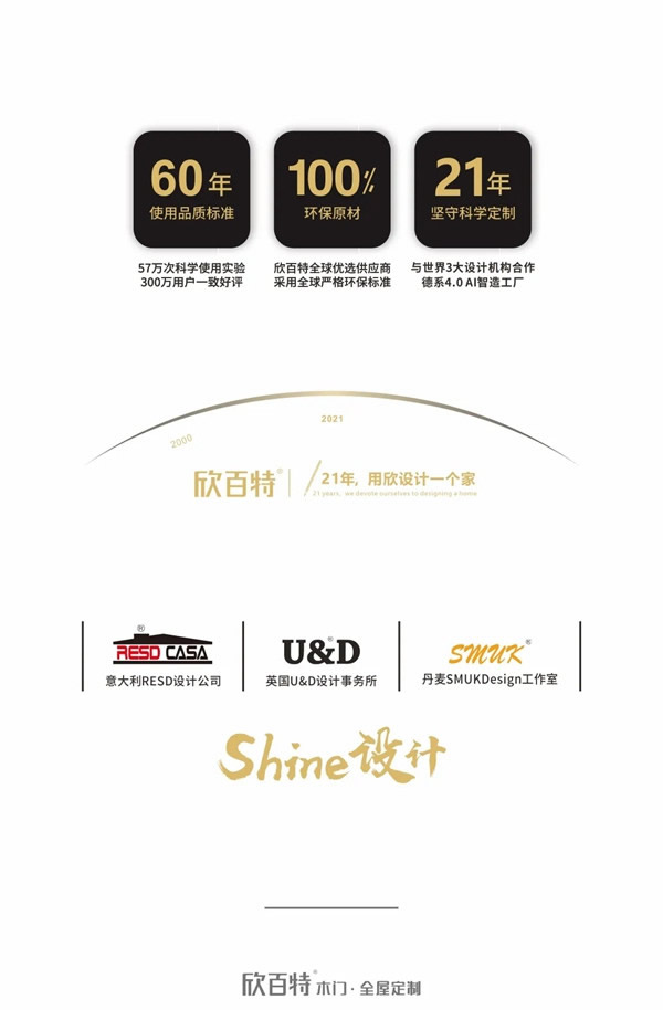 欣百特木門：全欣X-4126米蘭 · 再多一點的溫度
