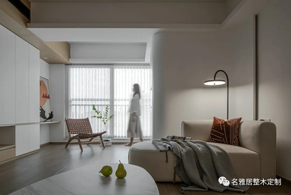 名雅居全屋 | 130㎡極簡自然風(fēng)，方圓交錯(cuò)，木白有序！