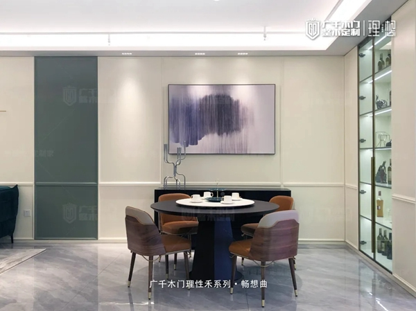 廣千木門整木定制|I5 理想吾極館風(fēng)華盛綻