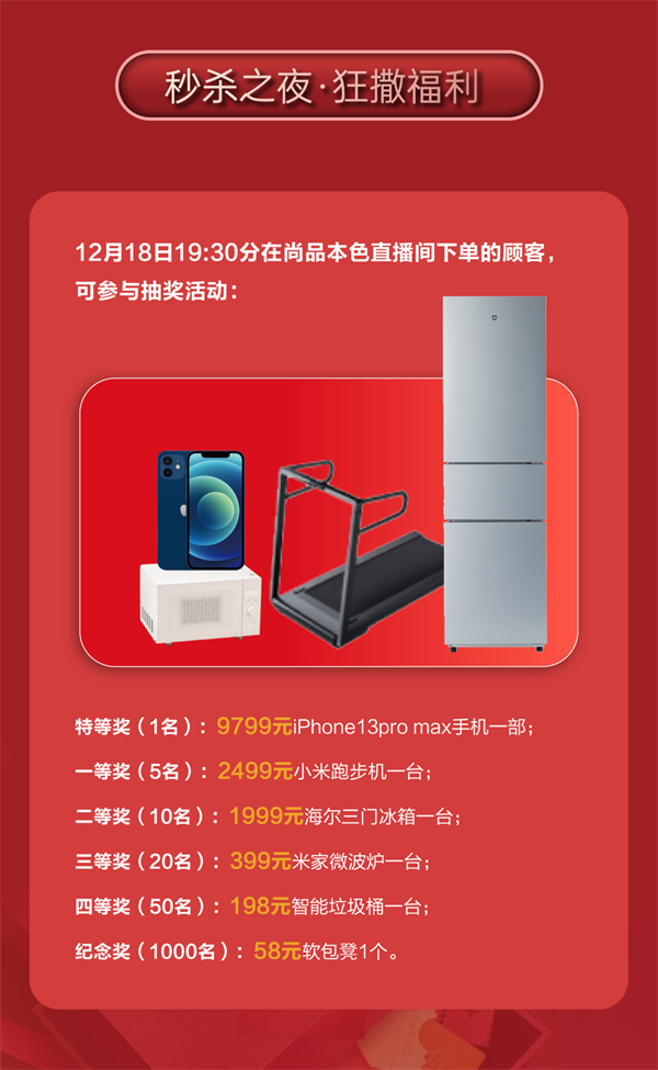尚品本色木門(mén)｜年終大促，五折讓利，iPhone13免費(fèi)送