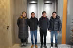 重慶市木門(mén)行業(yè)協(xié)會(huì)秘書(shū)長(zhǎng)及會(huì)員企業(yè)走訪(fǎng)美藝軒定制
