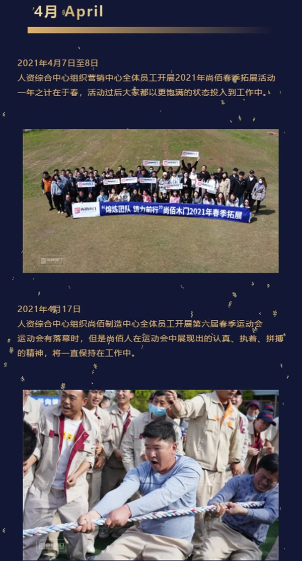 尚佰木門2021年度大事記 | 穩(wěn)中求變，謀求長足發(fā)展