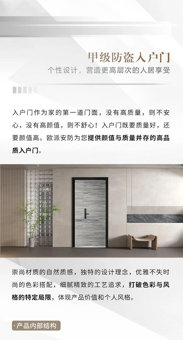 歐派木門-案例鑒賞丨華松太陽(yáng)城·入戶門