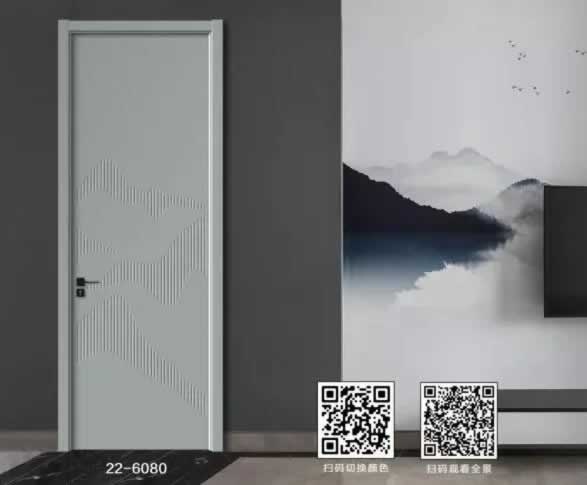 紅藍(lán)圖木門